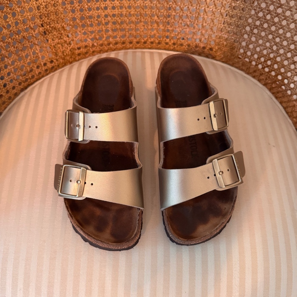 Birkenstock Arizona Gold Sandals